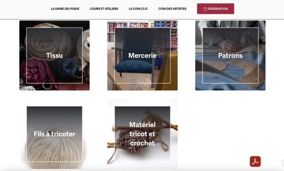 La dame qui pique - Saintes