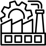 icone pour illustrer l'industrie